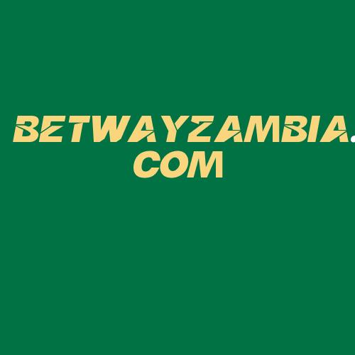 Logo da BETWAYZAMBIA